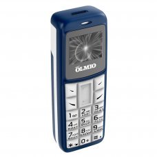Телефон Olmio A02 (с функцией Bluetooth-гарнитуры) сине-белый